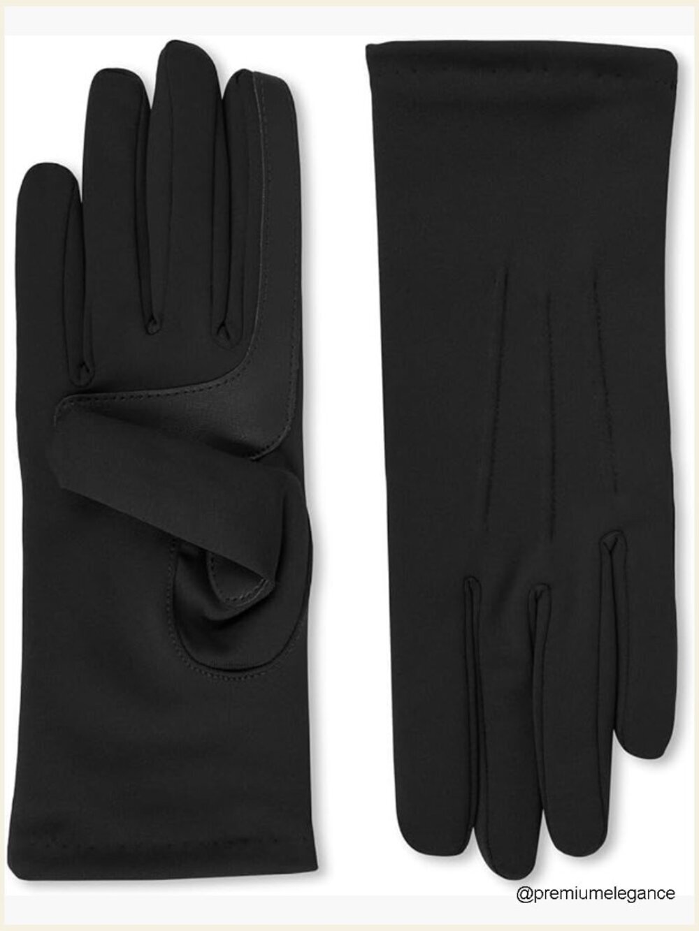 Women's Spandex Cold Weather Stretch Gloves with Fleece Lining